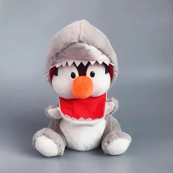 novo fashione Requintado Pinguim bonito Transformação de tubarão criativo suave Calmante boneca de boa qualidade christmase presente de aniversário