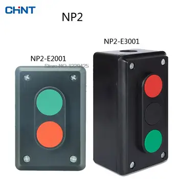 CHNT NP2-E2001, em Vez de LA4-2H Interruptor de Botão de pressão de Controle NP2-E3001 em vez de LA4-3H Iniciar e Parar o Botão