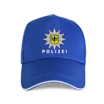 Novo Polizei polícia federal Polícia Alemanha 2 SidesT - Homens de Algodão 100% boné de Beisebol de Moda Tops