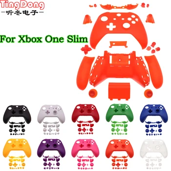 Shell para Um Xbox Slim de Substituição Total da Shell E Botões Mod Kit Fosco Controlador de rosto Personalizada de Habitação Para Xbox One S