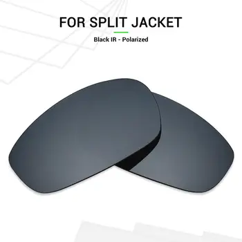 SNARK POLARIZADA de Substituição de Lentes Compatíveis Com o Oakley Split Jacket OO9099 Óculos de sol Preto IV
