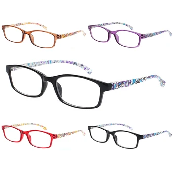 Boncamor Óculos de Leitura, Em 2022, Moda, Homens, Mulheres de Óculos com Impresso Templos Mola Dobradiça HD Prescrição Lupa Leitor