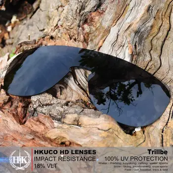 HKUCO Polarizada de Substituição de Lentes Para Óculos de sol Trillbe