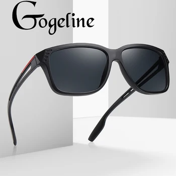 Gogeline Homens Óculos de sol Retro Praça UV400 óculos de Sol para mulheres Moda masculina Óculos de Gradiente de Cores quentes raios