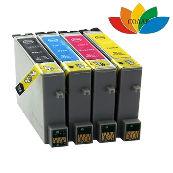 4pcs cartucho de tinta Compatível T0611 T0612 T0613 T0614 para Epson stylus D68 D88 DX3800 DX3850