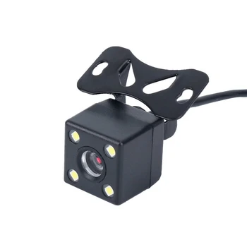 Carro Câmera de Visão Traseira HD 4/8/12 LED de Cópia de segurança de marcha à ré Estacionamento de Câmeras de Visão Noturna Grande Angular Impermeável do Carro Câmera de ré