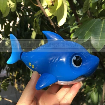 Simulação elétrica peixe de brinquedo elétrico tubarão não enrolamento de pequenos peixes barco crianças banhar-se e joga o brinquedo de presente para babyweilan