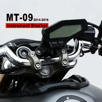 Moto Velocímetro Suportes Medidor de Realocação de Instrumento de Suporte Velocímetro Odômetro Para a YAMAHA FZ09 MT09 MT-09 2014-2016