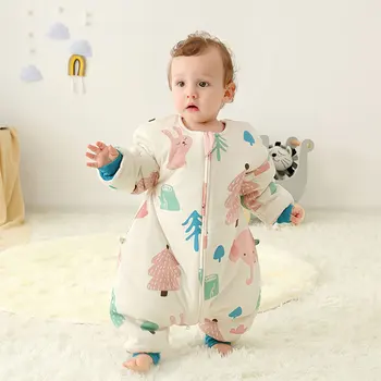 Bebê Cobertores Pijama Infantil Saco De Dormir De Algodão De Dormir De Cobertor Do Menino Menina Envoltório Swaddle Carrinho Saco De Dormir, Roupa De Alta Qualidade Para O Recém-Nascido