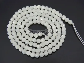 Natural de Mãe Branca Do Pearl MOP Pedras 4mm Suave Roundr Solta Esferas de 15