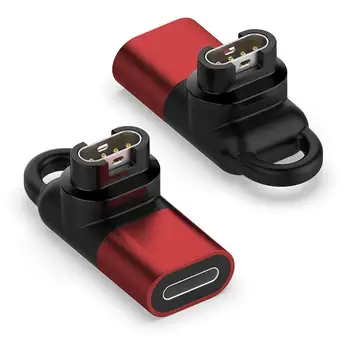Tipo C/Micro/ios USB Fêmea Carregar Adaptador de Energia Para o Garmin Assistir a descrição de fenix7 7x de 5 anos 6 6X 6S PRO 2S Venu 2 Plus Adaptador de Carregamento