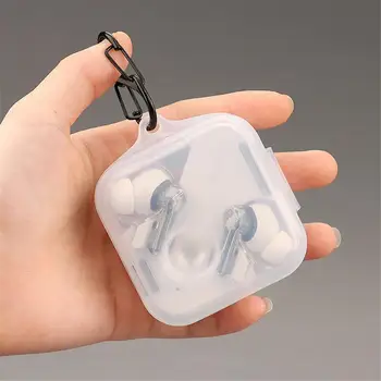 Capa De Silicone Para Nada Ear1 Fone De Ouvido Caso Translúcido Protetora De Silicone Case Capa Para Nada Ouvido 1 Fones De Ouvido Acessórios
