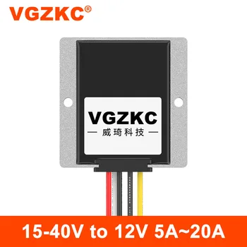 ACC interruptor de controlo de 24 v para 12 v conversor de alimentação de 24V para 12V impermeável step-down módulo regulador DC