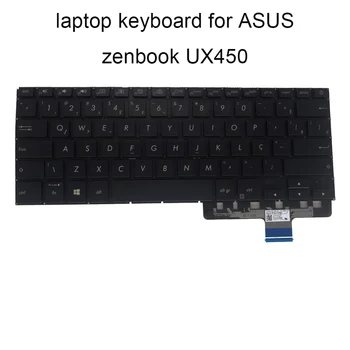 Brasileiro teclado Retroiluminado para ASUS zenbook Pro 14 UX450 FDX UX450FD teclados de laptop bélgica búlgaro 0KNB0 262LBR00 262LBE00