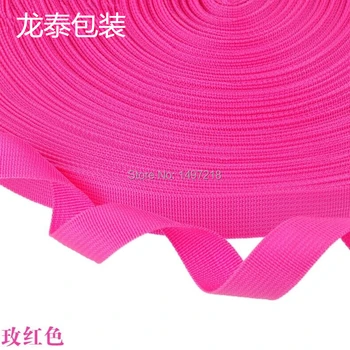 Venda quente de alta qualidade 2,5 cm a 100 jardas de tecido ribbon fitas para sacos e feitas à mão acessórios de costura cintos