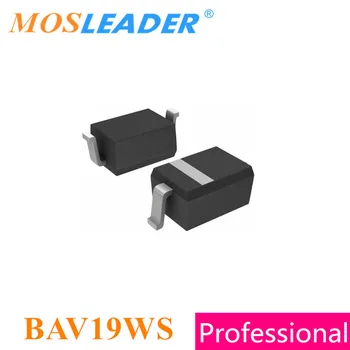 Mosleader BAV19WS A8 SOD323 3000PCS BAV19 0805 120V 2A Made in China de Alta qualidade Diodos