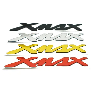 Moto Decalques Adesivos Emblema Emblema 3D Decalque Levantou Tanque Roda Tanque de Decalques Applique Emblema Para a Yamaha XMAX 125 250 300 X-MAX.