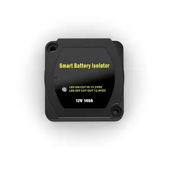 Faça duplo de bateria isolada de casal-bateria inteligente separador 12V140A carro iate RV montar proteção controlador