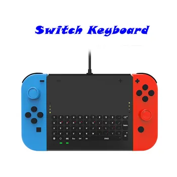 Teclado com fio Para Nintendo Interruptor de Joystick Com função de Carregamento Para Nintendo Interruptor Controlador de