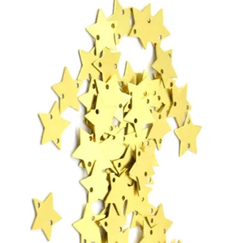 100 peças.. Bruto Latão Estrelas Pingentes de Charme --- 2 Furos (11x0.5mm) A0564