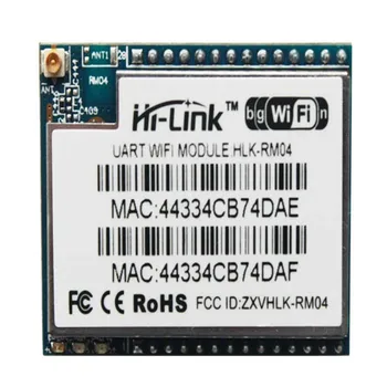 HLK-RM04 Incorporado WIFI-Serial sem Fio Módulo de Transmissão MCU Uart Serial