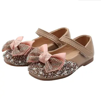 2021 Primavera Novas Crianças Sapatos De Meninas Princesa Sapatos De Glitter Crianças Baby Dança Sapatos Casuais Criança Menina Sandálias