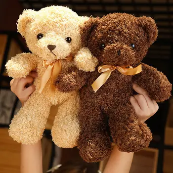 1pc 30CM Kawaii Ursinho de Pelúcia Brinquedo Bonito de Pelúcia Macia Animal Urso de Bonecas para Crianças de Bebê a Crianças de Aniversário, Presente de dia dos Namorados Presente