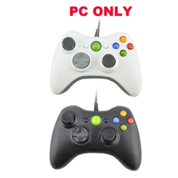Com fio PC 360 Gamepad Controlador de Jogo USB Para PC Joystick NÃO é Compatível com o Xbox 360 APENAS para PC