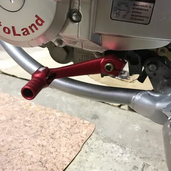 Moto modificação acessórios CNC de alumínio dobrável alavanca adequado para veículos off-road Pit Bikes alavanca de câmbio