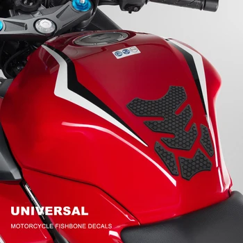PARA a Yamaha MT-09 MT09 FZ09 2019 - 2021 Motocicleta de Osso de Peixe Adesivo de Gás do Tanque de Combustível Protetor de Almofada Capa de Decalque