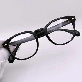 A Luz azul de Bloqueio de Óculos de Sheldrake Acetato Oval Óculos de Armação OV5036 Homens e Mulheres Miopia Prescrição de Óculos de Leitura