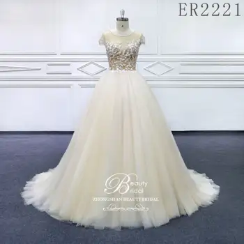 Vestido de noiva Chuveiro Nupcial DressesHot Venda Beautybridal Luxo Vestido de Dama de honra De 2023 feito de Uma linha-forma 2301 do Sul